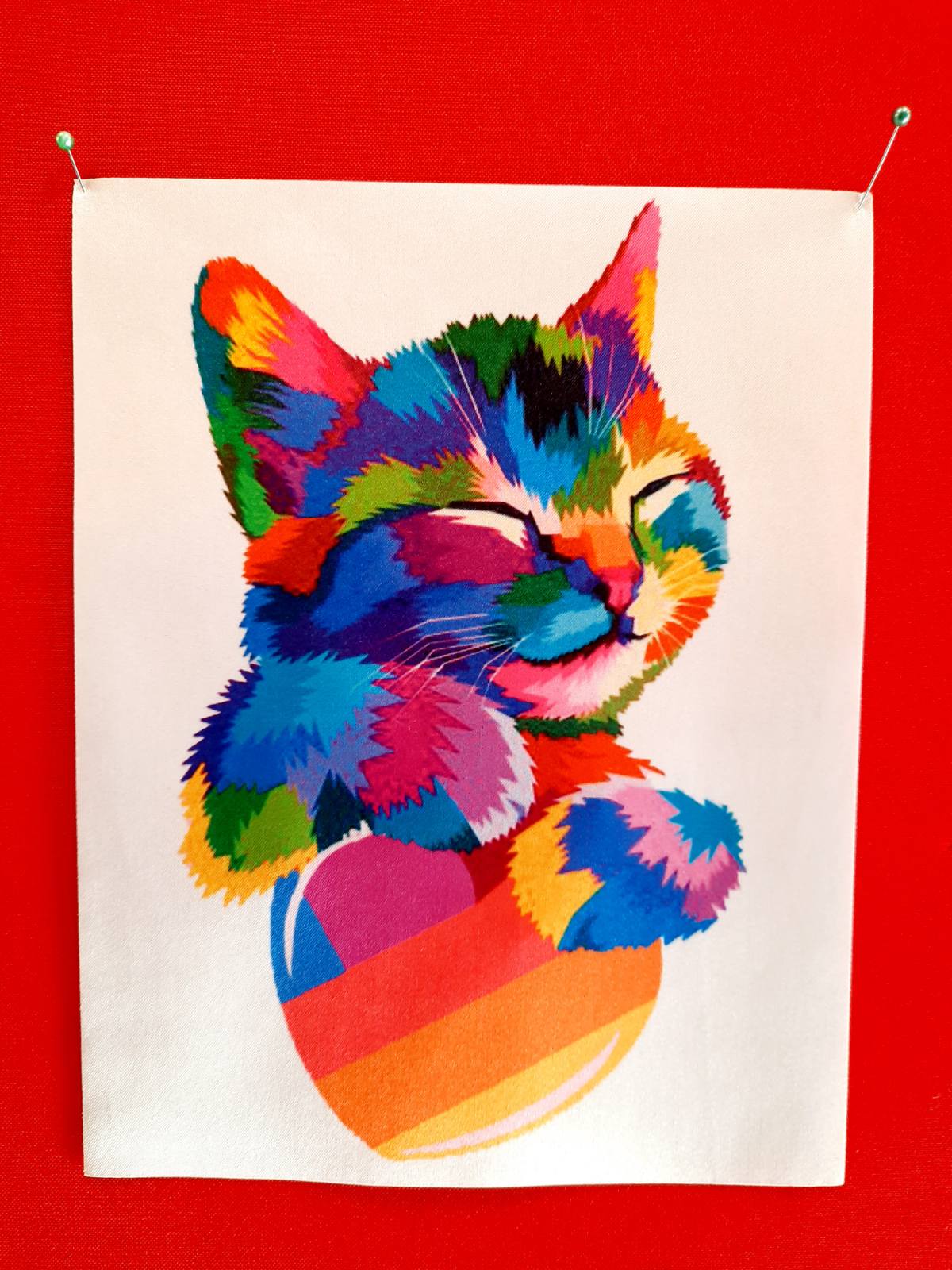 Аплікація нашивна котик Likee