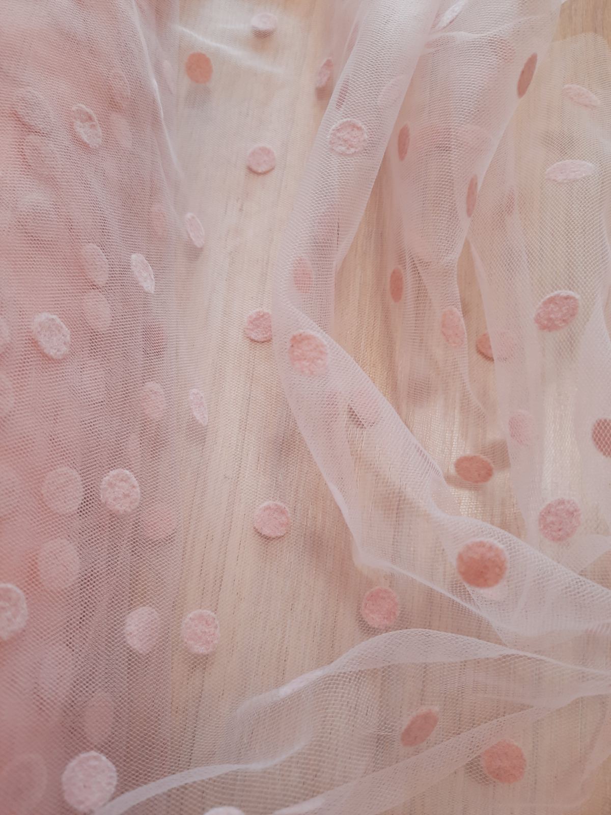 Сітка горохи пудра