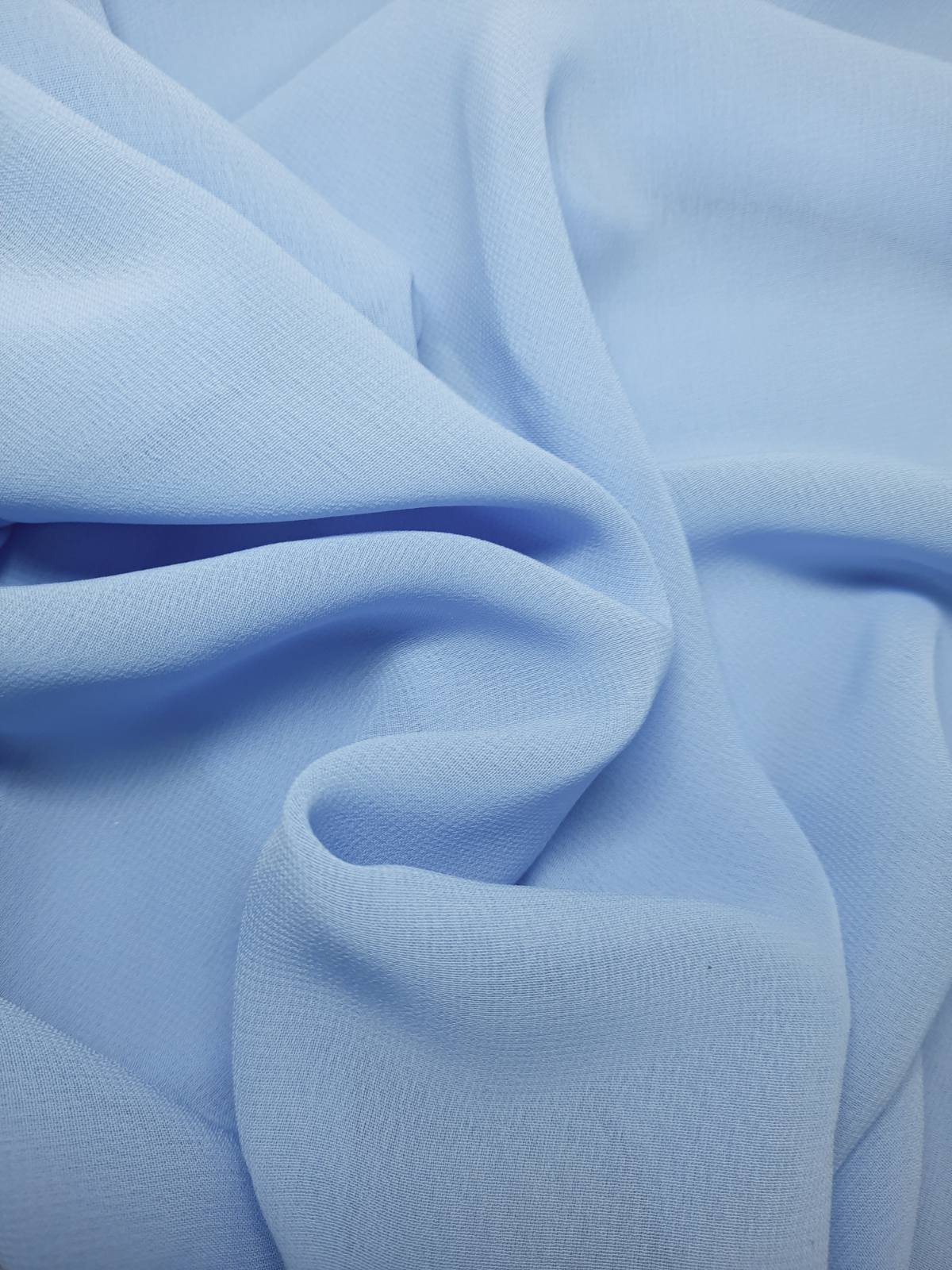 Шифон блакитний