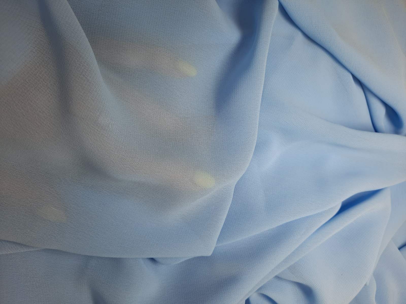 Шифон блакитний