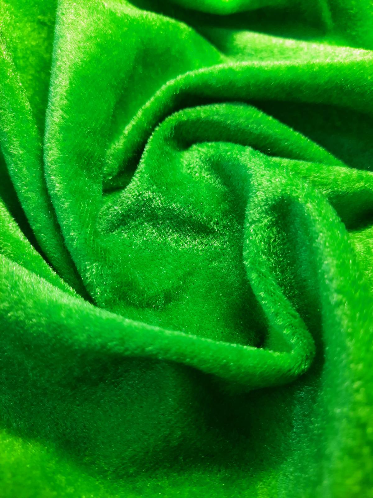 Велюр зелений