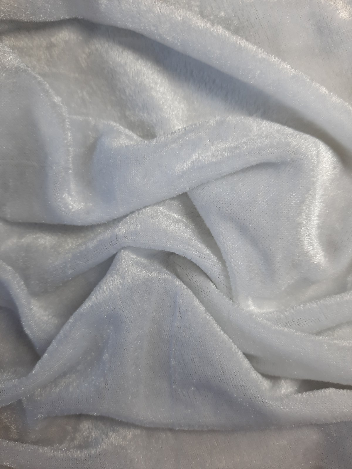 Велюр білий